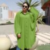 شيميز CY طويل زراير من الامام عملي جدا