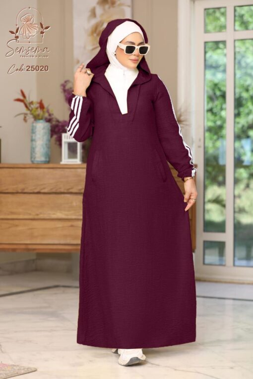 ⁦عبايه اسبورت كتان تركي⁩ - الصورة ⁦6⁩
