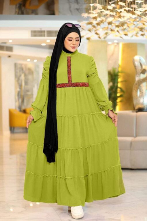 فستان كريب رقيق