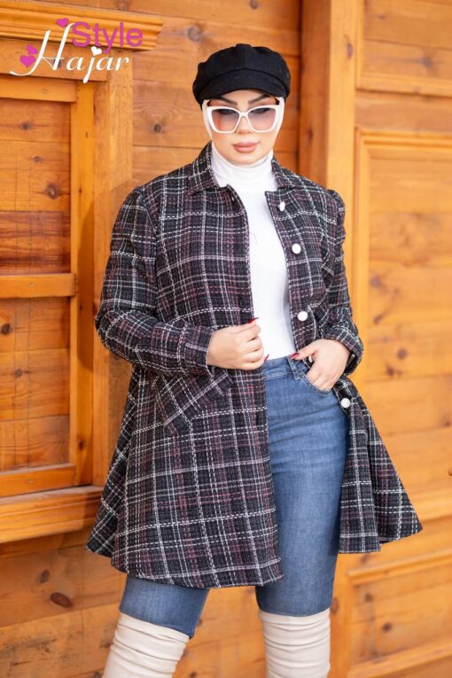 ⁦كوت صوف مستورد مبطن ستان⁩ - الصورة ⁦2⁩