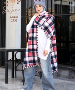 Alternative view of شال ميكسيكي صوف بكابيشوه