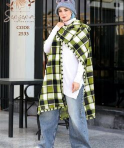 شال ميكسيكي صوف بكابيشوه